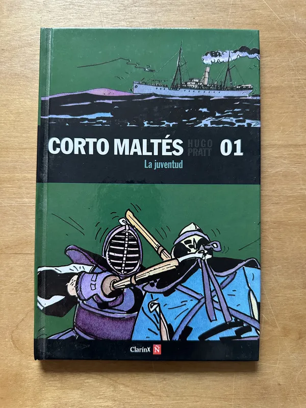 Tapa de La balada del mar salado - Corto Maltes 02 - Pratt (2p1)