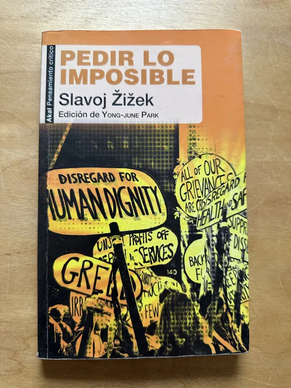 Tapa de Pedir lo imposible - Zizek, Slavoj (2p2)