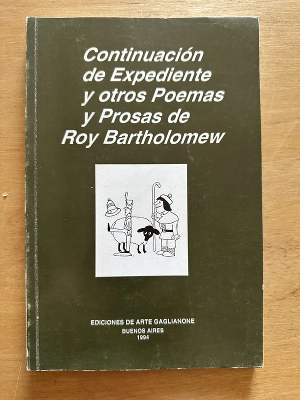 Continuacion de Expediente y otros poemas- Bartholomew (2t4