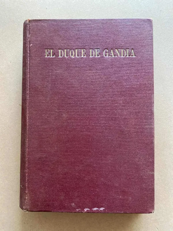 Tapa de El Duque De Gandia El Noble Santo Del Primer Im- Xavier (Y2)