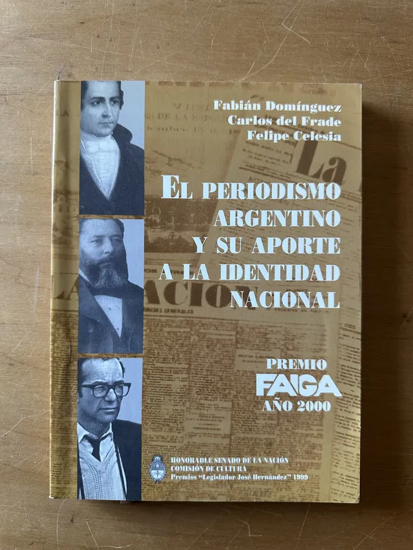 Tapa de El periodismo Argentino y su aporte a la id- Dominguez (2t2