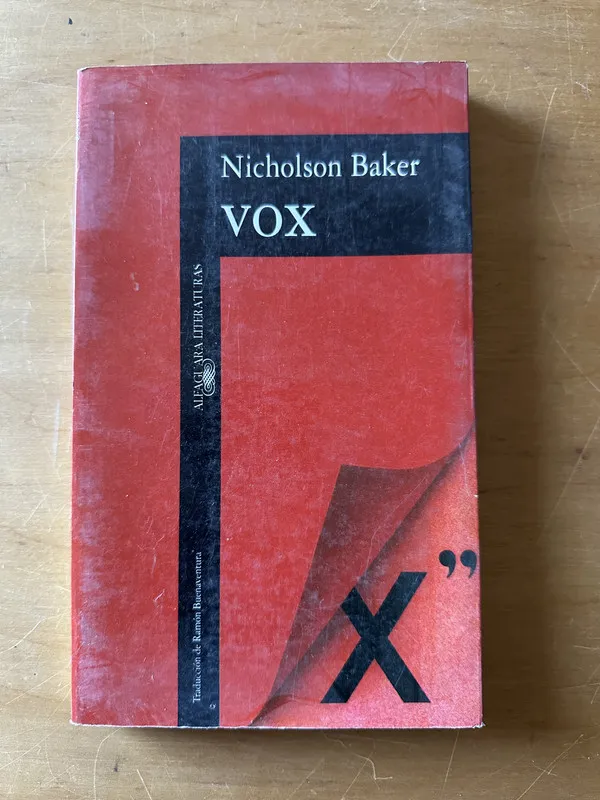 Tapa de Vox - Baker, Nicholson (2t1)