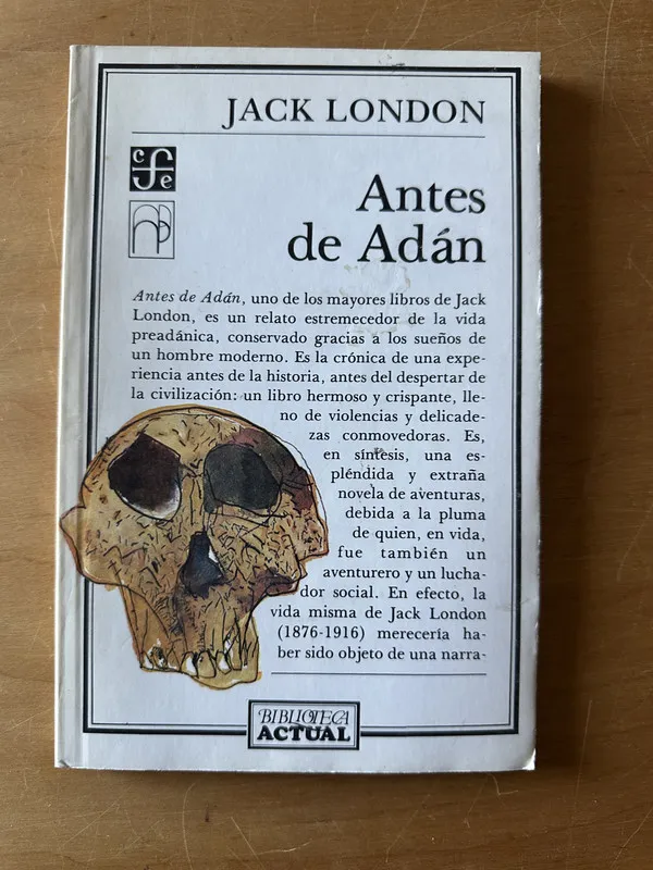 Antes de Adan - London, Jack (2t1)
