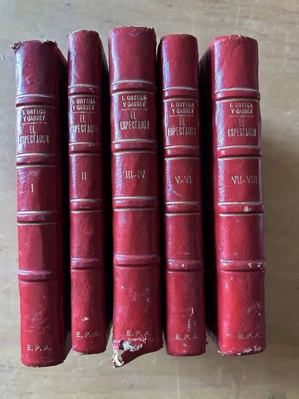 El espectador (5 tomos) - Ortega y Gasset, Jose (2u1)
