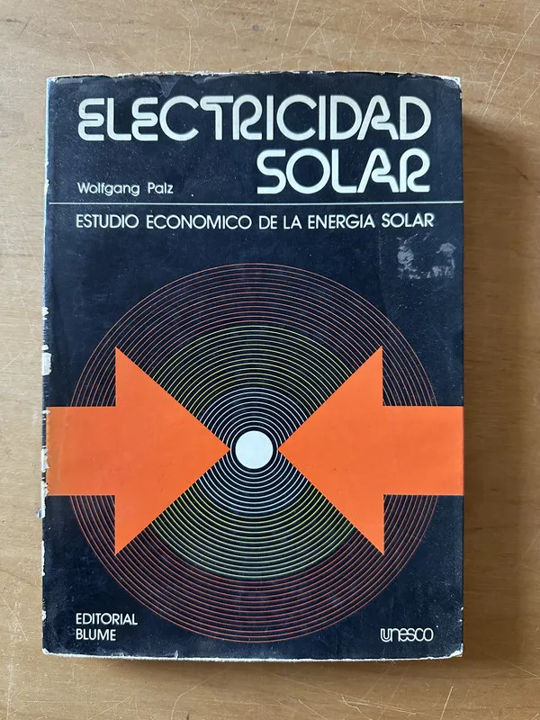 Electricidad solar - Palz, Wolfgang (2u1)