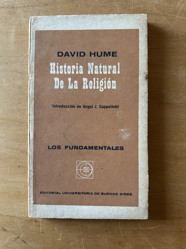Historia Natural de la Religion - Hume, David (2u2)