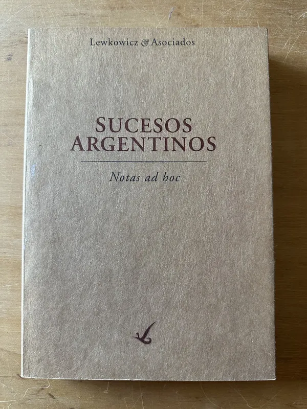 Sucesos Argentinos - Lewkowicz, Ignacio (2u2)