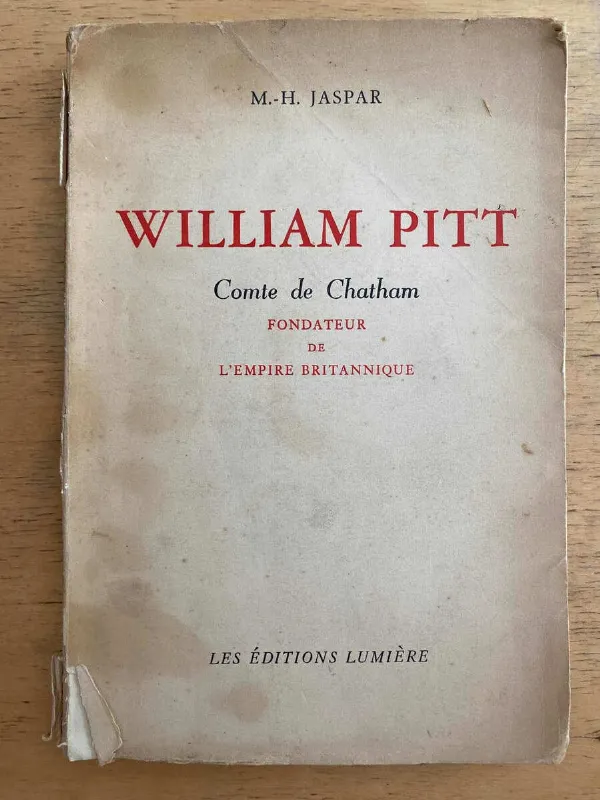 William Pitt - Jaspar, M. -h (k4)