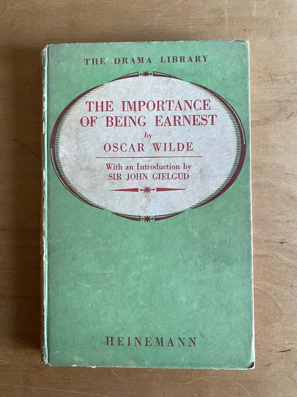 The importance of being earnest - Wilde, Oscar (2v4)