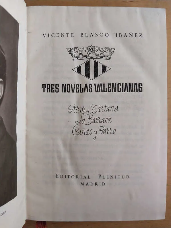 Tres Novelas Valencianas - Blasco Ibañez, Vicente (i1)