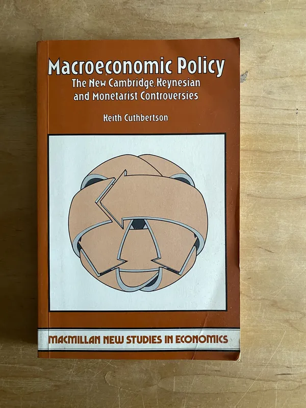Macroeconomic policy - Cuthbertson, Keith (2w3)