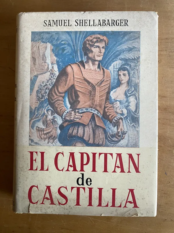 Tapa de El capitan de Castilla - Shellabarger, Samuel (2x2)