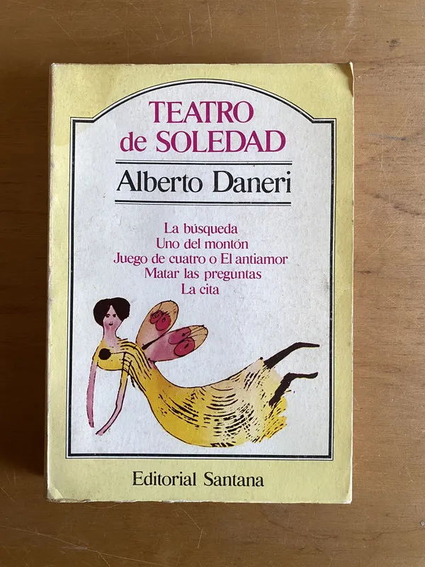 Tapa de Teatro de soledad - Daneri, Alberto (2x2)