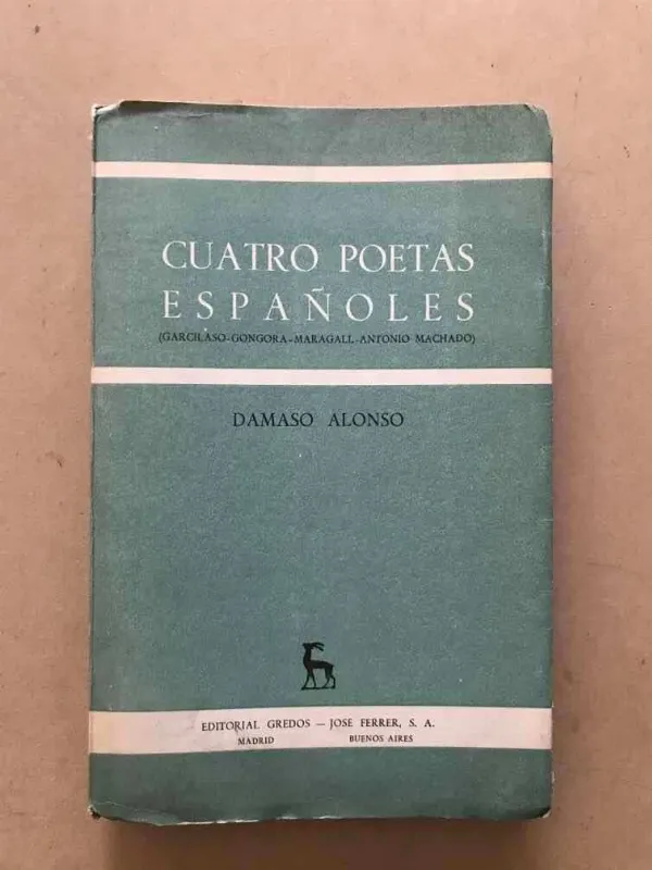 Cuatro Poetas Españoles - Alonso, Damaso (v2)