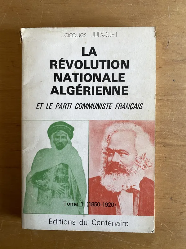 Tapa de La revolution nationale algerienne (Tomo 1) - Jurquet (2x3)