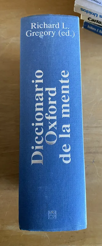 Tapa de Diccionario oxford de la mente - Gregory, R (2x4)