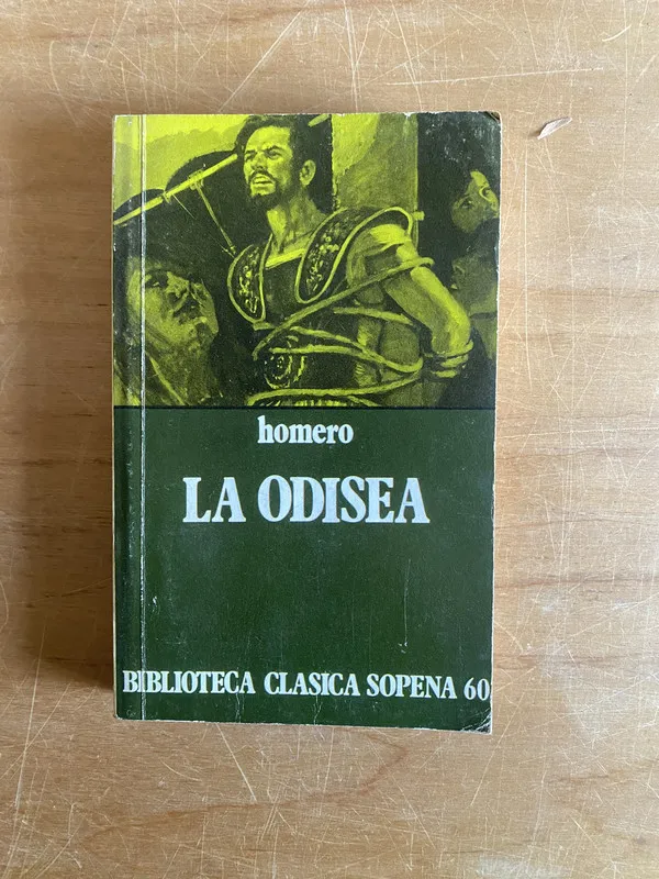 Tapa de La odisea - Homero (2x5)
