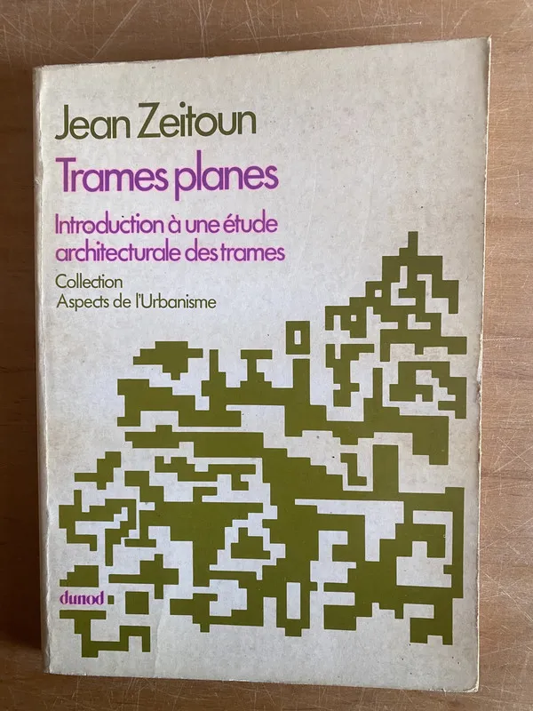 Tapa de Trames planes - Zeitoun, Jean (2x7)