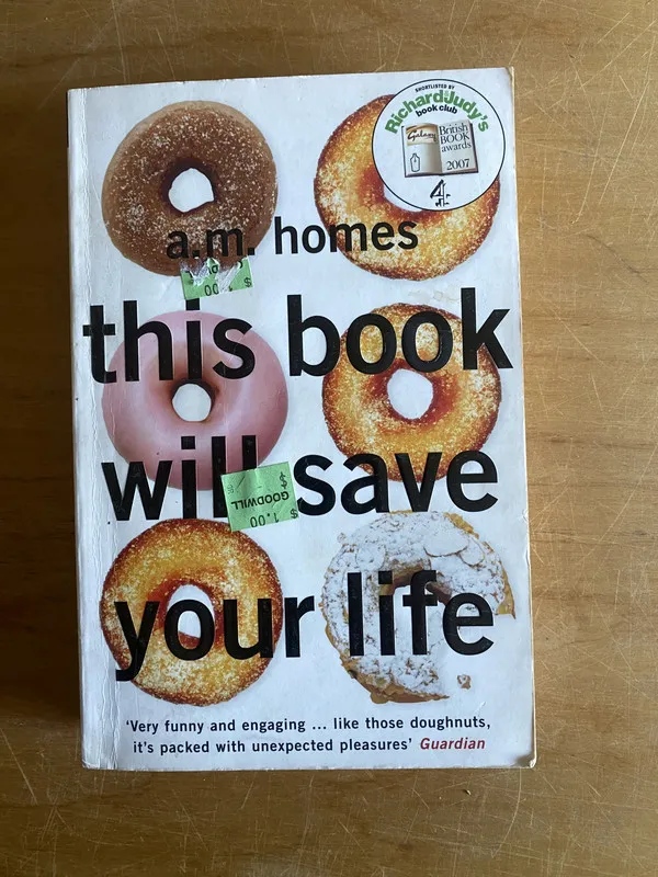 Tapa de This book will save your life - Homes, A. M (2x7)