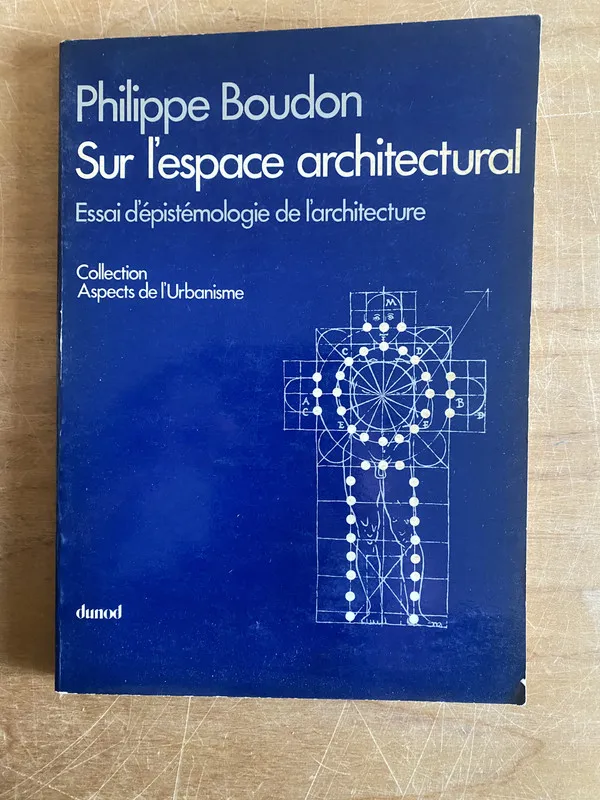 Tapa de Sur l'espace architectural - Boudon, Philippe (2x8)