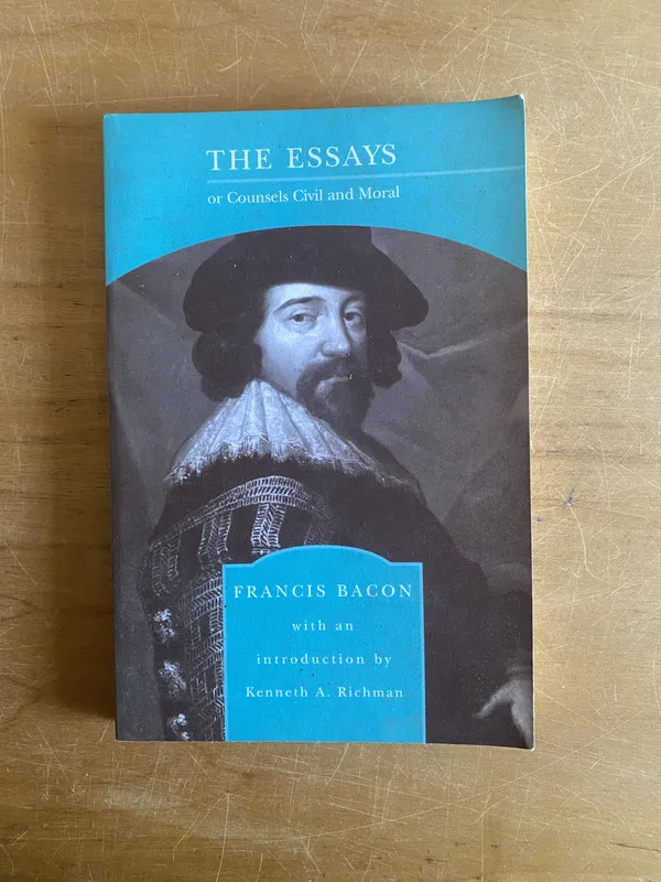 The essays - Bacon, Francis (2x9)
