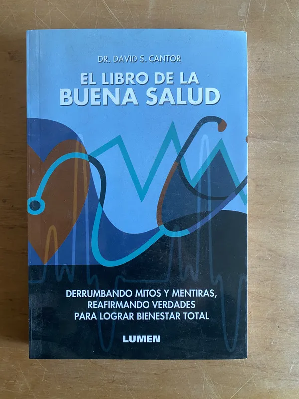 Tapa de El libro de la buena salud - Cantor, David S. (2y3)