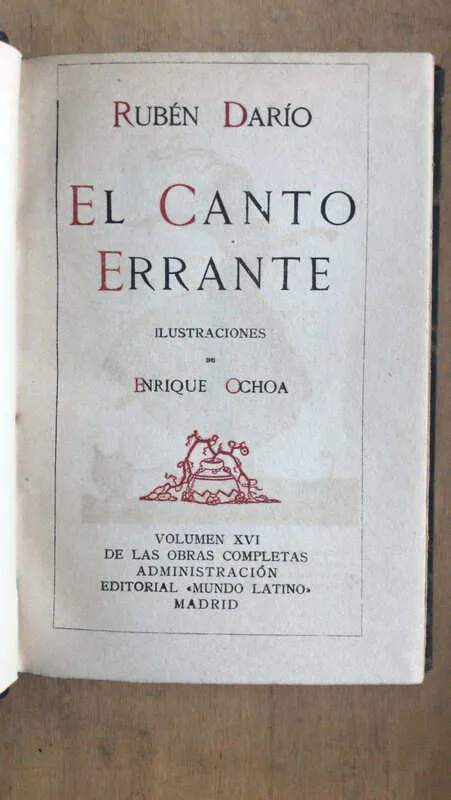 El Canto Errante - Dario. Ruben (bb7)