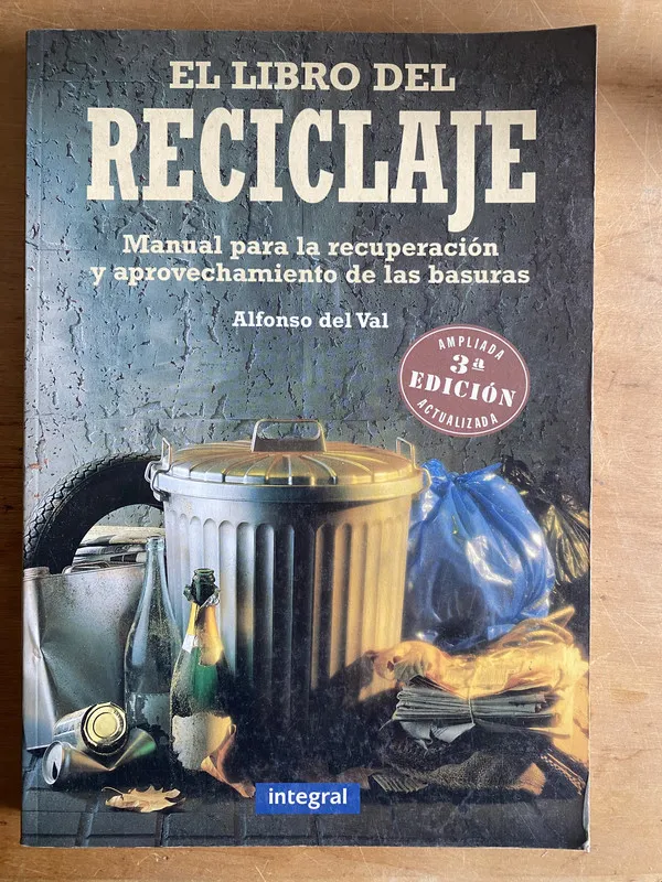 Tapa de El libro del reciclaje - Del Val, Alfonso (2z1)