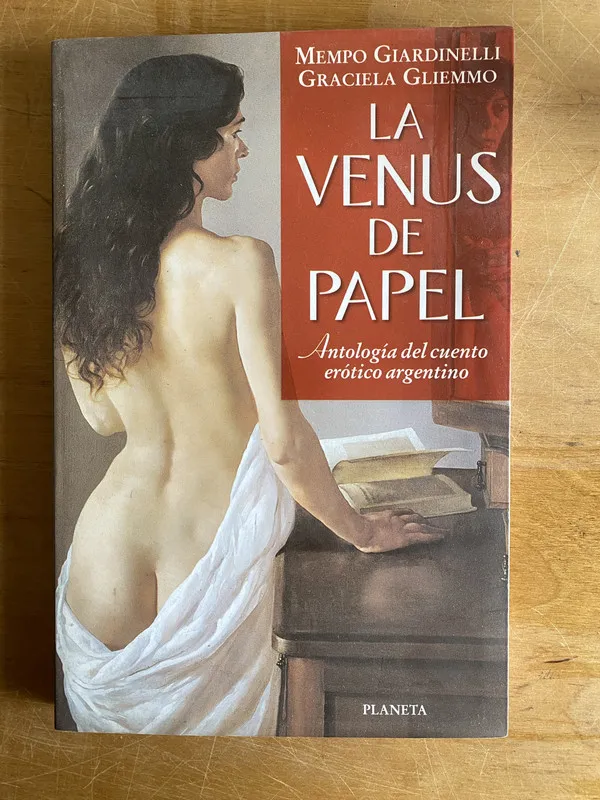 Tapa de La venus de papel - Giardinelli; Gliemmo (2z1)