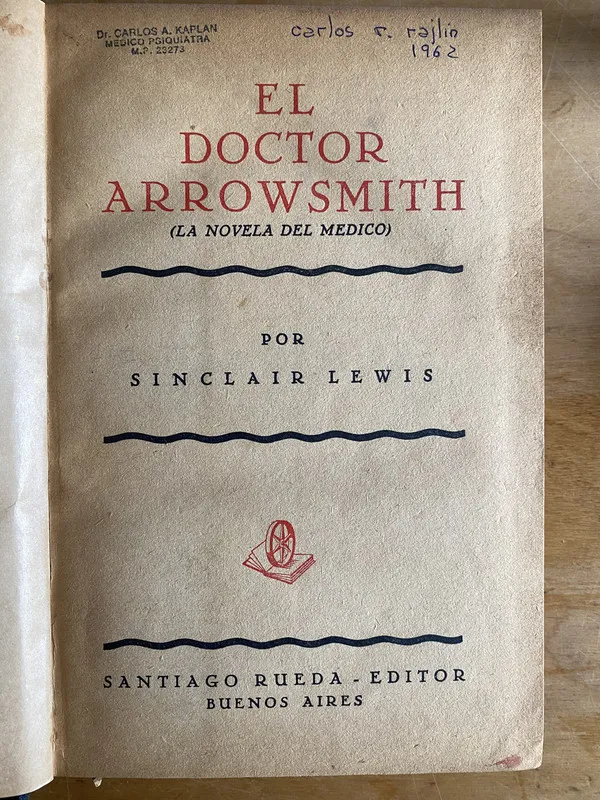 El doctor arrowsmith - Lewis, Sinclair (2z1)