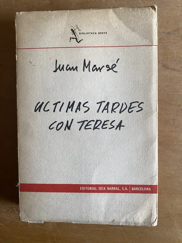 Tapa de Ultimas tardes con Teresa - Marse, Juan (2z1)