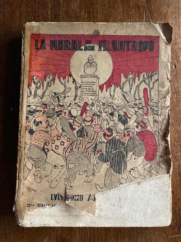 Tapa de La Moral De Don Filantropo - Pozzo Ardizzi, Luis. (W3)