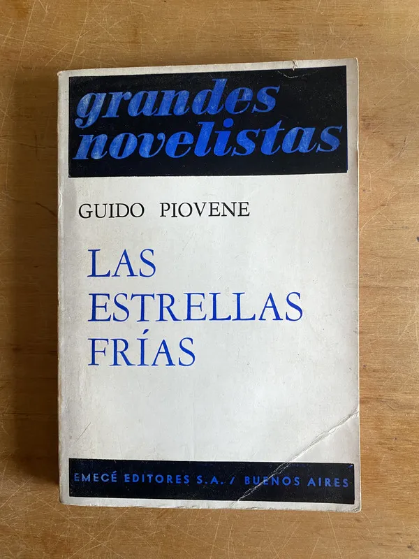 Tapa de Las estrellas frias - Piovene, Guido (2z2)