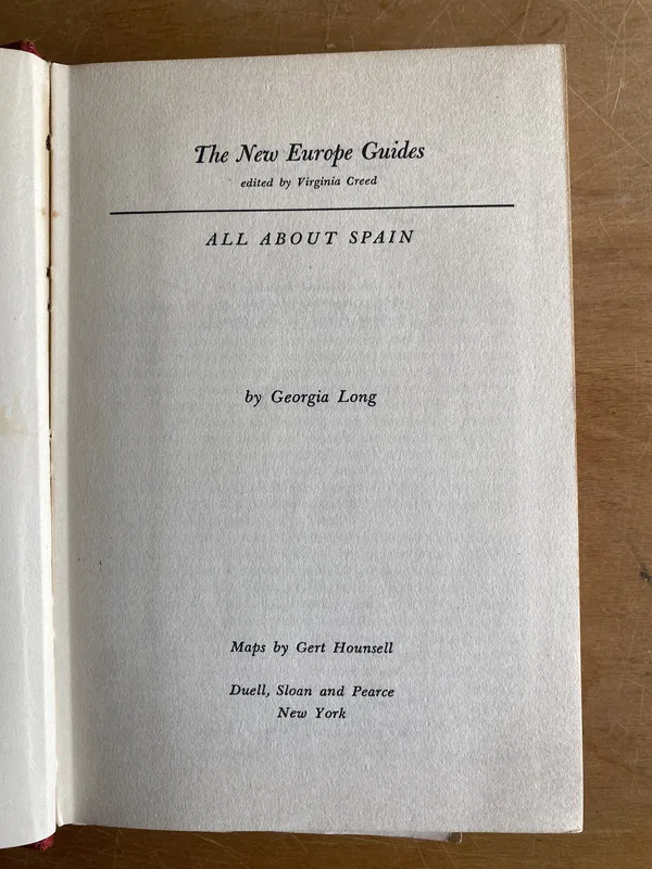 Tapa de All About Spain - Long, Georgia (2z3)