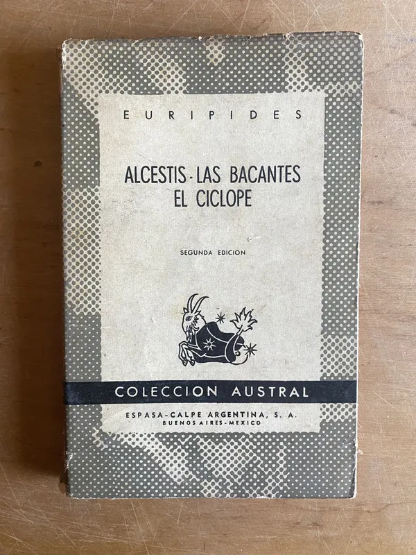 Alcestis-las Bacantes el ciclope - Euripides (2z4)