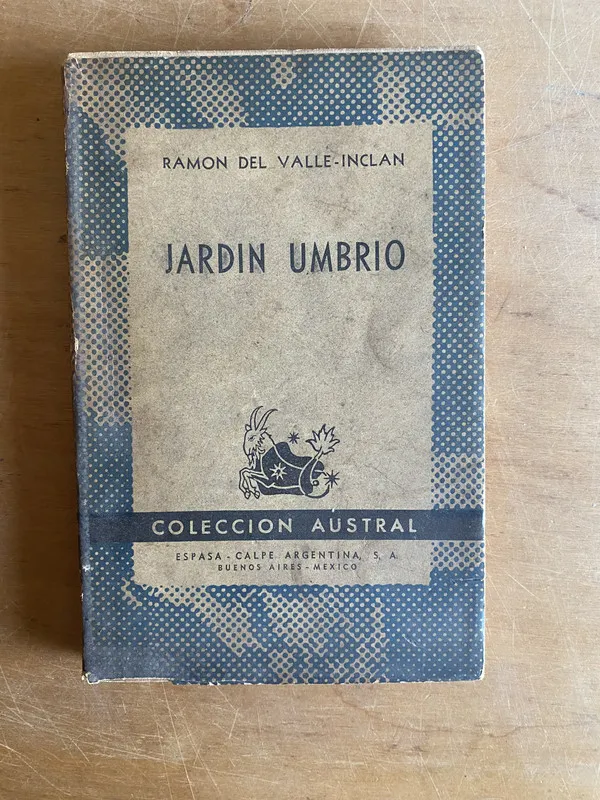 Jardin umbrio - Del Valle-Inclan, Ramon (2z4)