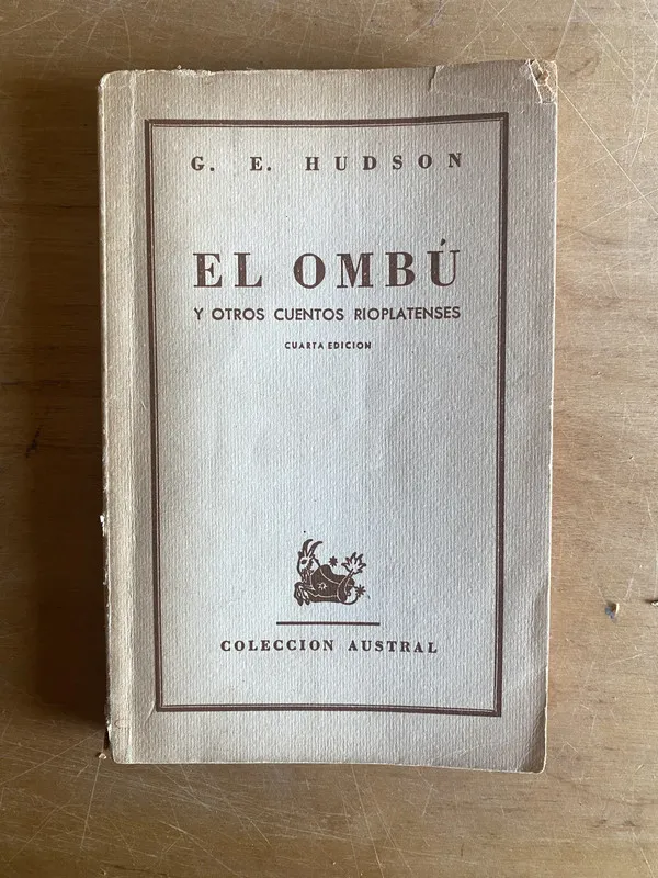 Tapa de El ombu y otros cuentos rioplatenses - Hudson, G. H (2z4)