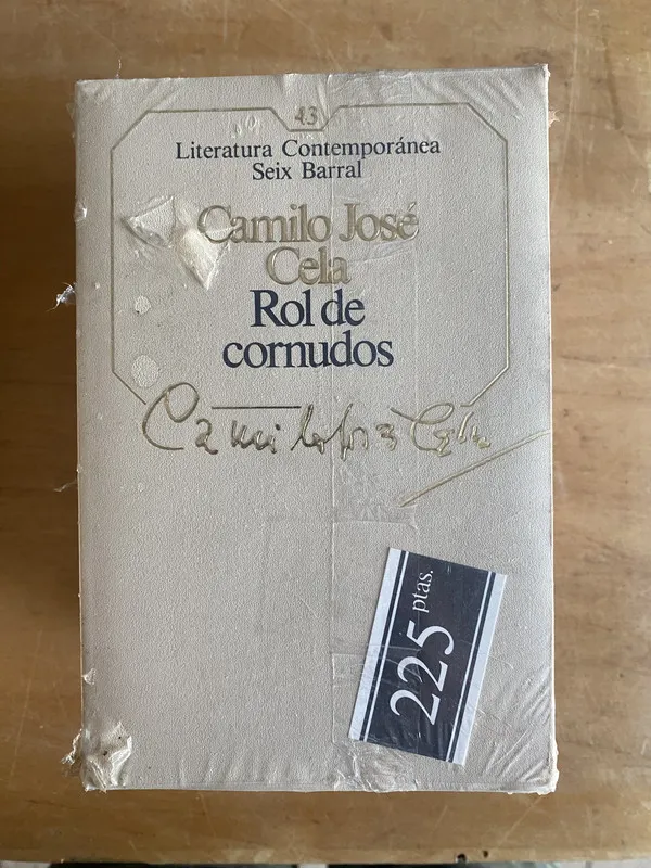 Rol de cornudos - Cela, Camilo Jose (2z4)