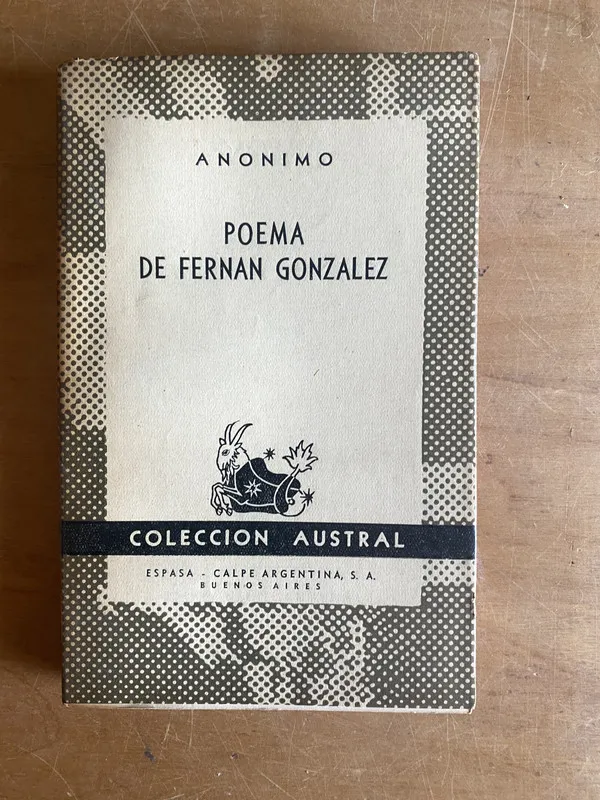Poema de Fernan Gonzalez - Anonimo (2z4)