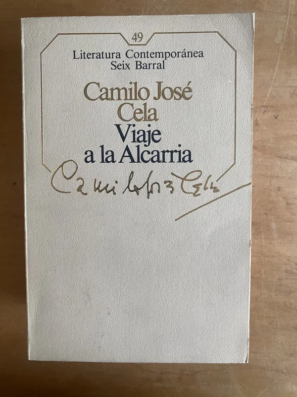 Viaje a la Alcarria - Cela, Camilo Jose (2z4)