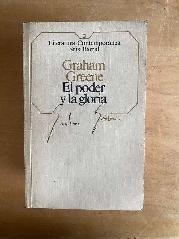 Tapa de El poder y la gloria - Greene, Graham (2z4)