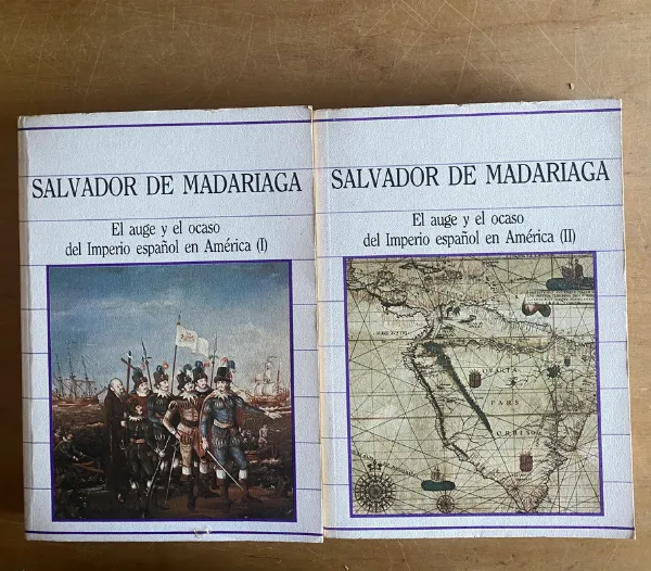 Tapa de El auge y el ocaso del imperio Español - De Madariaga (2z5)