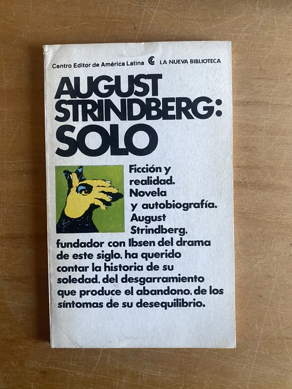Tapa de Solo - Strindberg, August (2z5)