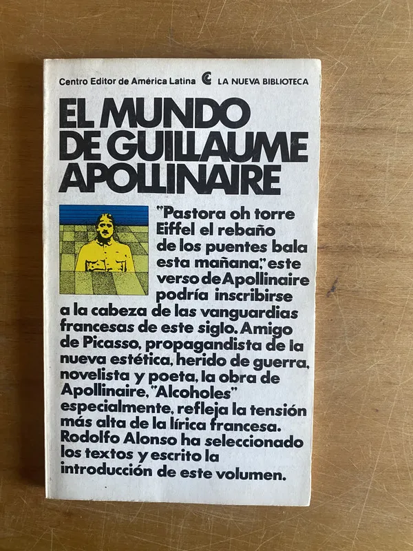 Tapa de El mundo de Guillaume Apollinaire - (2z5)
