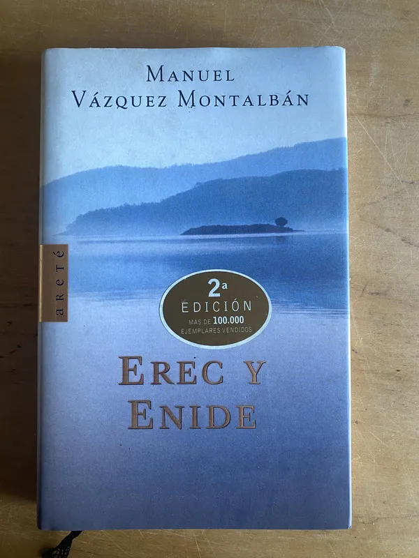 Tapa de Erec y enide - Vazquez Montalban, Manuel (2z6)