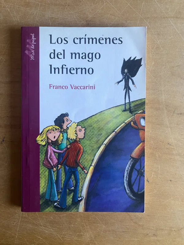 Tapa de Los crimenes del mago infierno - Vaccarini, Franco (2z6)
