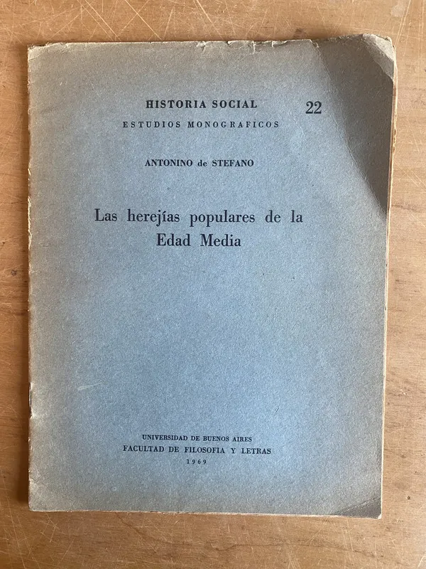Las herejias populares de la Edad Media - De Stefano (2z7)
