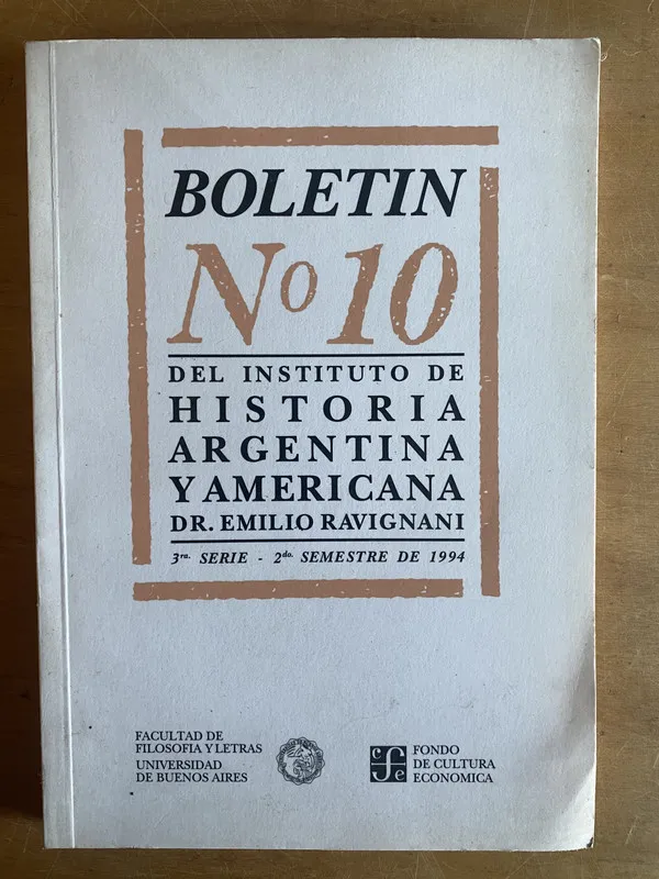 Boletin 10 Instituto de Historia Argentina Ravignani (2z7)