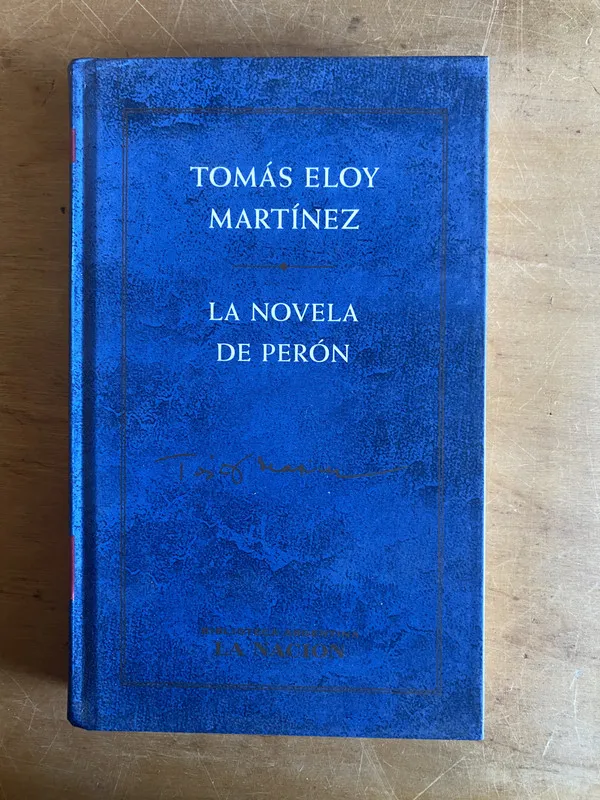 Tapa de La novela de Peron - Martinez, Eloy Tomas (2z7)