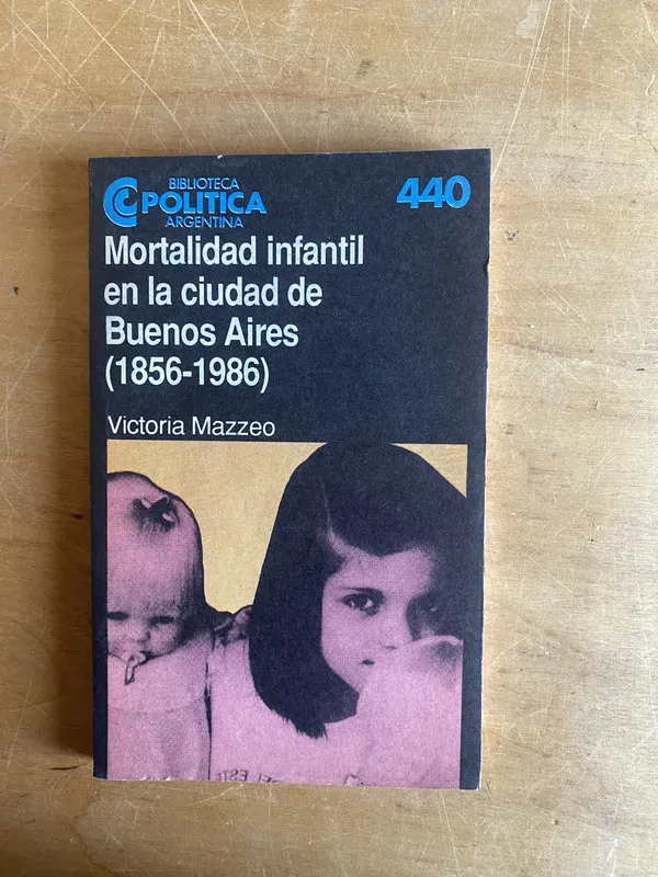 Tapa de Mortalidad infantil en la ciudad de Buenos As- Mazzeo (2z7)
